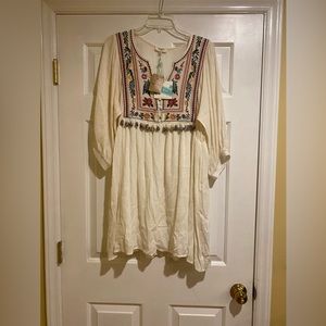 Embroidered Umgee dress NWT